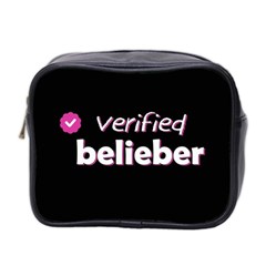 Verified Belieber Mini Toiletries Bag 2-side by Valentinaart