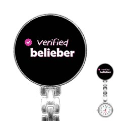 Verified Belieber Stainless Steel Nurses Watch by Valentinaart