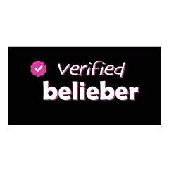 Verified Belieber Satin Shawl by Valentinaart