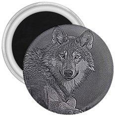 Wolf Forest Animals 3  Magnets by BangZart