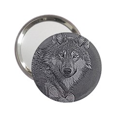 Wolf Forest Animals 2 25  Handbag Mirrors by BangZart