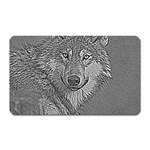 Wolf Forest Animals Magnet (Rectangular) Front