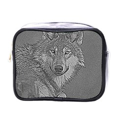 Wolf Forest Animals Mini Toiletries Bags by BangZart