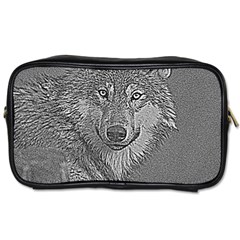 Wolf Forest Animals Toiletries Bags by BangZart