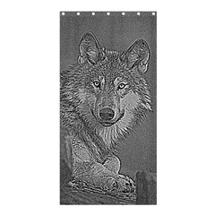 Wolf Forest Animals Shower Curtain 36  X 72  (stall)  by BangZart