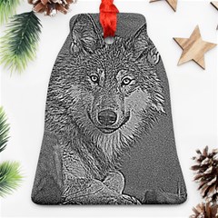 Wolf Forest Animals Bell Ornament (two Sides) by BangZart