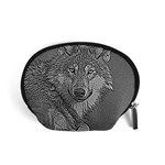 Wolf Forest Animals Accessory Pouches (Small)  Front