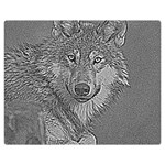 Wolf Forest Animals Double Sided Flano Blanket (Medium)  60 x50  Blanket Front