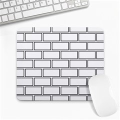 Wall Pattern Rectangle Brick Large Mousepads