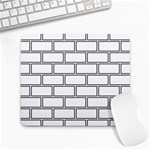 Wall Pattern Rectangle Brick Large Mousepads Front