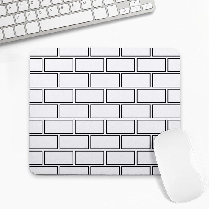 Wall Pattern Rectangle Brick Large Mousepads