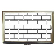 Wall Pattern Rectangle Brick Cigarette Money Cases by BangZart