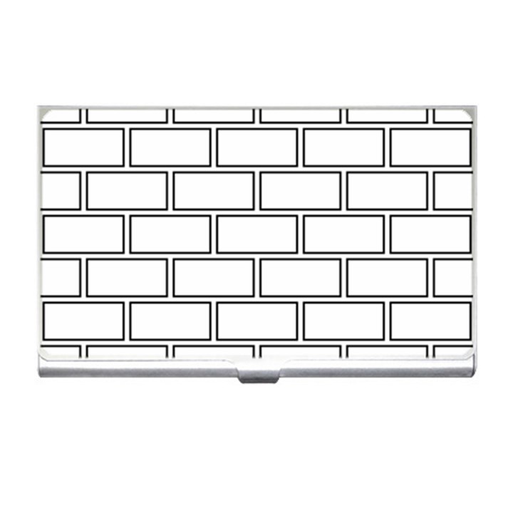 Wall Pattern Rectangle Brick Business Card Holders