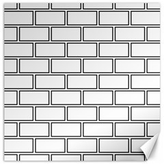 Wall Pattern Rectangle Brick Canvas 12  x 12  