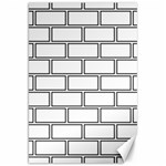 Wall Pattern Rectangle Brick Canvas 20  x 30   19.62 x28.9  Canvas - 1