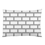 Wall Pattern Rectangle Brick Pillow Case 26.62 x18.9  Pillow Case