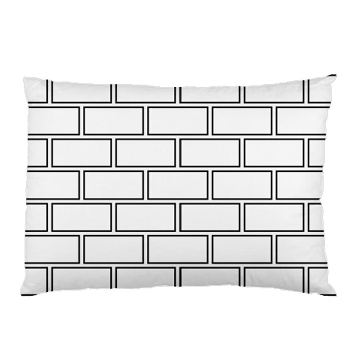 Wall Pattern Rectangle Brick Pillow Case