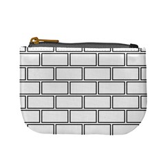 Wall Pattern Rectangle Brick Mini Coin Purses