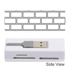 Wall Pattern Rectangle Brick Memory Card Reader (stick)  by BangZart