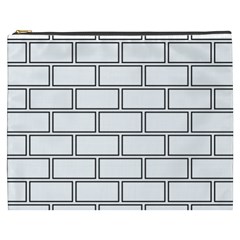 Wall Pattern Rectangle Brick Cosmetic Bag (XXXL) 