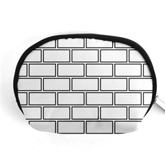 Wall Pattern Rectangle Brick Accessory Pouches (Medium) 