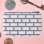 Wall Pattern Rectangle Brick Large Coin Purse Back