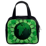 Earth Forest Forestry Lush Green Classic Handbags (2 Sides) Front