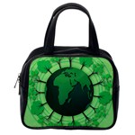 Earth Forest Forestry Lush Green Classic Handbags (2 Sides) Back