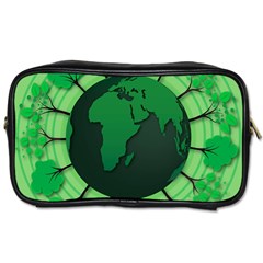 Earth Forest Forestry Lush Green Toiletries Bags 2-side by BangZart