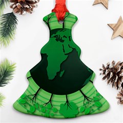 Earth Forest Forestry Lush Green Ornament (christmas Tree)  by BangZart