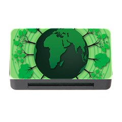 Earth Forest Forestry Lush Green Memory Card Reader With Cf by BangZart