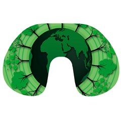 Earth Forest Forestry Lush Green Travel Neck Pillows by BangZart