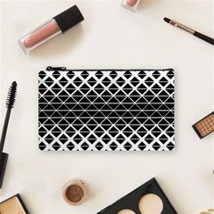 Triangle Pattern Background Cosmetic Bag (small)  by BangZart