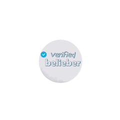 Verified Belieber 1  Mini Buttons by Valentinaart