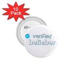 Verified Belieber 1.75  Buttons (10 pack) Front