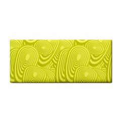 Yellow Oval Ellipse Egg Elliptical Cosmetic Storage Cases by BangZart