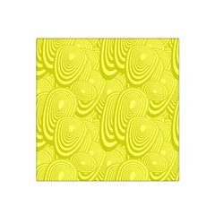 Yellow Oval Ellipse Egg Elliptical Satin Bandana Scarf by BangZart