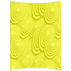 Yellow Oval Ellipse Egg Elliptical Back Support Cushion by BangZart