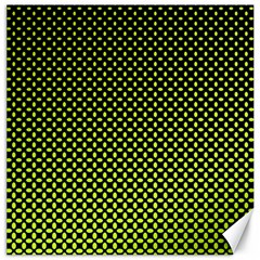 Pattern Halftone Background Dot Canvas 12  X 12   by BangZart