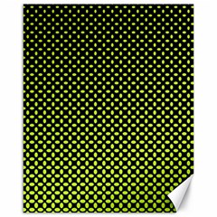 Pattern Halftone Background Dot Canvas 16  X 20   by BangZart