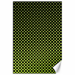 Pattern Halftone Background Dot Canvas 20  X 30   by BangZart