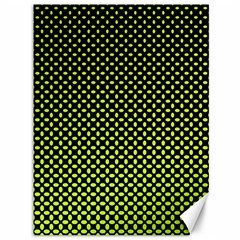 Pattern Halftone Background Dot Canvas 36  X 48   by BangZart