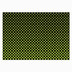 Pattern Halftone Background Dot Large Glasses Cloth by BangZart