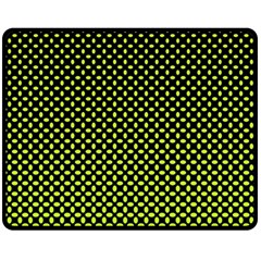 Pattern Halftone Background Dot Fleece Blanket (medium)  by BangZart