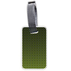 Pattern Halftone Background Dot Luggage Tags (one Side)  by BangZart