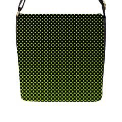 Pattern Halftone Background Dot Flap Messenger Bag (l)  by BangZart