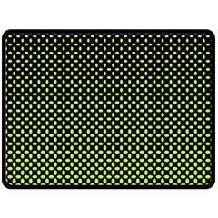 Pattern Halftone Background Dot Double Sided Fleece Blanket (large)  by BangZart