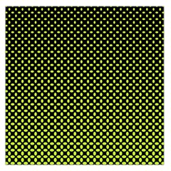 Pattern Halftone Background Dot Large Satin Scarf (square) by BangZart