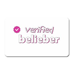 Verified Belieber Magnet (rectangular) by Valentinaart