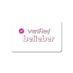 Verified Belieber Magnet (name Card) by Valentinaart